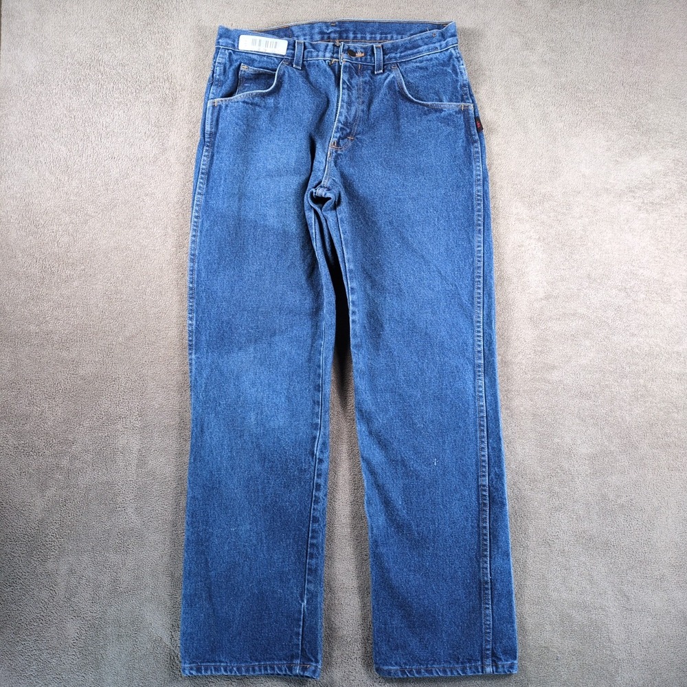 Armorex FR By UniFirst Jeans Mens 34X34 Blue Denim Cotton Arc 2 Flame Resistant